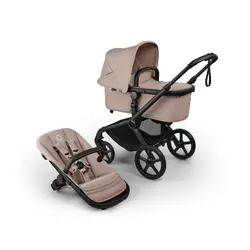 Fox 5 Renew Complete - Black/Desert Taupe Melange | Barnvagnar - Duovagnar - Alla duovagnar | BabyMode