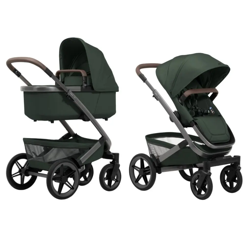 Joolz Geo⁵ Complete Set Duovagn - Forest Green | Barnvagnar - Duovagnar - Alla duovagnar | BabyMode