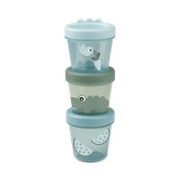 Matlådor 3-pack Croco - Green