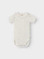 Lil' Atelier Hulla Hua Kortärmad Slim Body - Coconut Milk