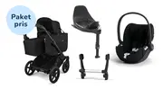 Bugaboo Donkey 6 barnvagnspaket med Cybex Cloud T plus bilbarnstol inkl. bas & adapter