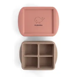 Frysfack för barnmat 4x65 ml - 2-pack - Rose Mix | Baby & Barn - Äta - Matlådor & vattenflaskor | BabyMode