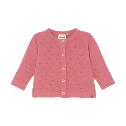 Stickad Kofta - Brandied Apricot | Kläder - Toppar - Koftor, västar & tröjor | BabyMode