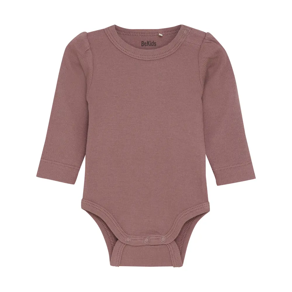 Långärmad Body Ribbad - 5707 - 90 | Barnkläder - Bodys & overaller - Långärmad body | BabyMode