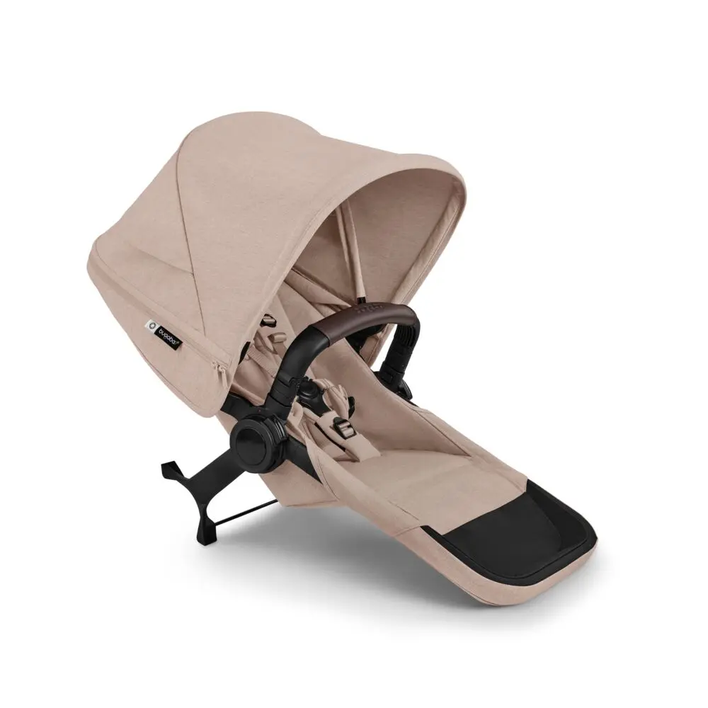 Bugaboo Donkey 6 Syskonsits - Desert Taupe mélange | Barnvagnar - Syskon- & tvillingvagnar - Tillbehör till syskonvagnar | BabyMode