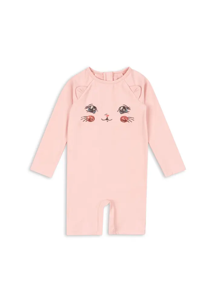 Kitty Baddräkt - Powder pink - 18 MDR. | Barnkläder - Badkläder - Baddräkter & bikinis | BabyMode
