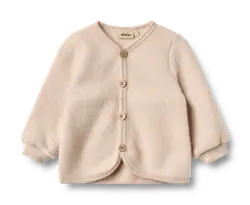 Kari Ullfleecekofta - Pale lilac | Kläder - Toppar - Koftor, västar & tröjor | BabyMode