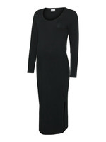 Leva ls jrs midi kjole - BLACK