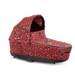 Priam Lux Liggdel - Rockstar Rosenrot Red | Barnvagnar - Duovagnar - Liggdel för duovagnar | BabyMode