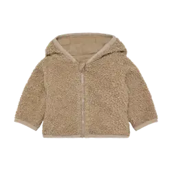 Teddyjacka - Silver Mink Melange | Kläder - Ytterplagg - Vår/Höstjackor | BabyMode