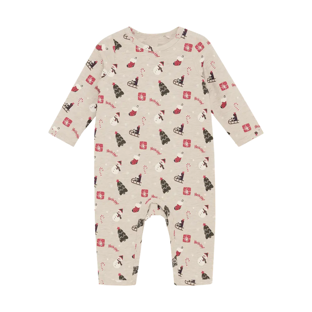 Minymo Jumpsuit - Beige Melange - 86