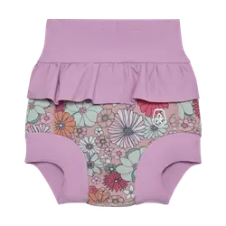 Badblöjor m. Volanger - Lavender Mist