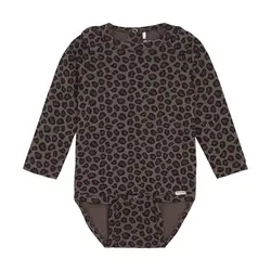 Långärmad Body - Chocolate Chip | Kläder - Bodys & overaller - Långärmad body | BabyMode