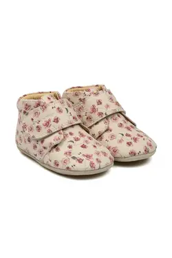 Tofflor Velcro Print - Autumn Anemone | Skor - Inneskor & tofflor - Tofflor | BabyMode