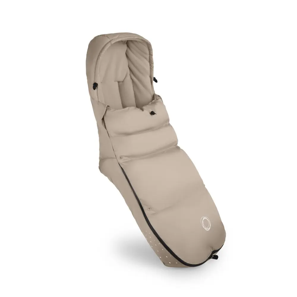 Bugaboo THERMOLITE® Performance Åkpåse - Desert Taupe | Barnvagnar - Barnvagnstillbehör - Åkpåsar | BabyMode