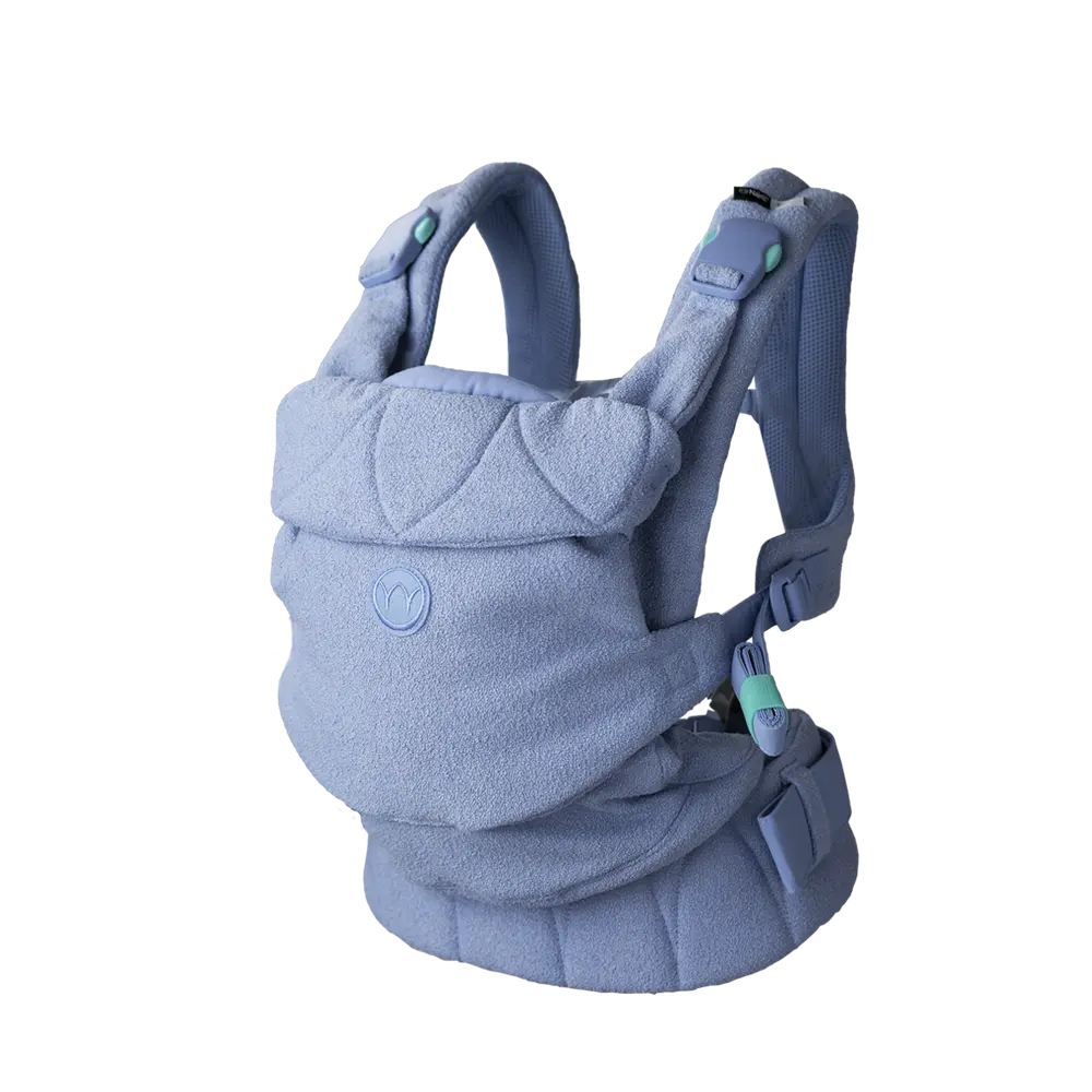 Najell Easy Vol 2 Bärsele - Bouclé Blue | Baby & Barn - Bärselar & bärsjalar - Bärselar | BabyMode