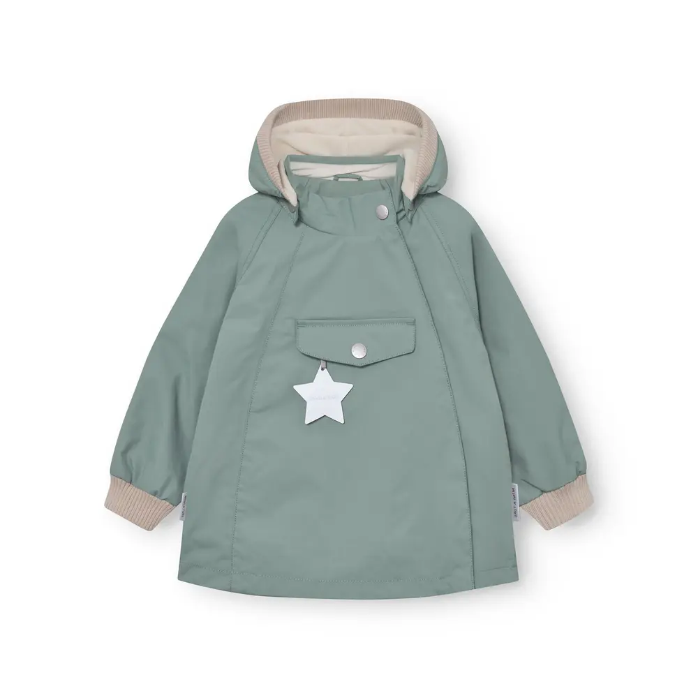 Matwai fleecefodrad jacka - Granite green - 3 ÅR/98 | Barnkläder - Ytterplagg - Vår/Höstjackor | BabyMode