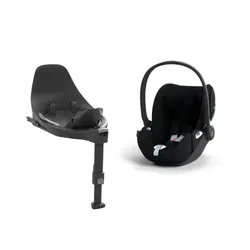 Cybex Cloud T i-Size PLUS Babyskydd inkl. bas - Sepia Black | Bilbarnstolar | BabyMode
