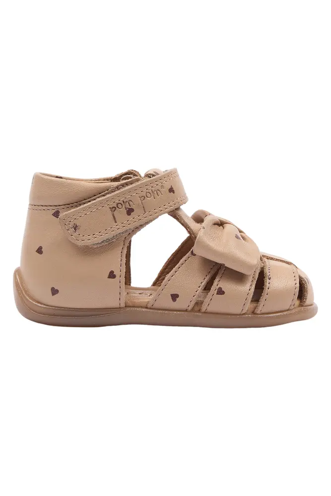 Pearl Lära-gå Sandal Rosett - Cloud Cream - 20 | Barnskor - Lära-gå-skor & prewalkers - Sandaler för nybörjare | BabyMode