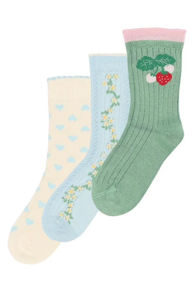 Marry Bamboo Strumpor 3-pack - Clear Sky - 35/38 | Barnkläder - Strumpor & strumpbyxor - Strumpor | BabyMode