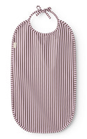 MarMar Copenhagen Bib Haklapp - Pink Brown Stripes