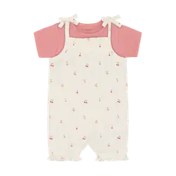 Set m. Body och Romper Pointel - Eggnog | Kläder - Set & Multipack - Bodys | BabyMode