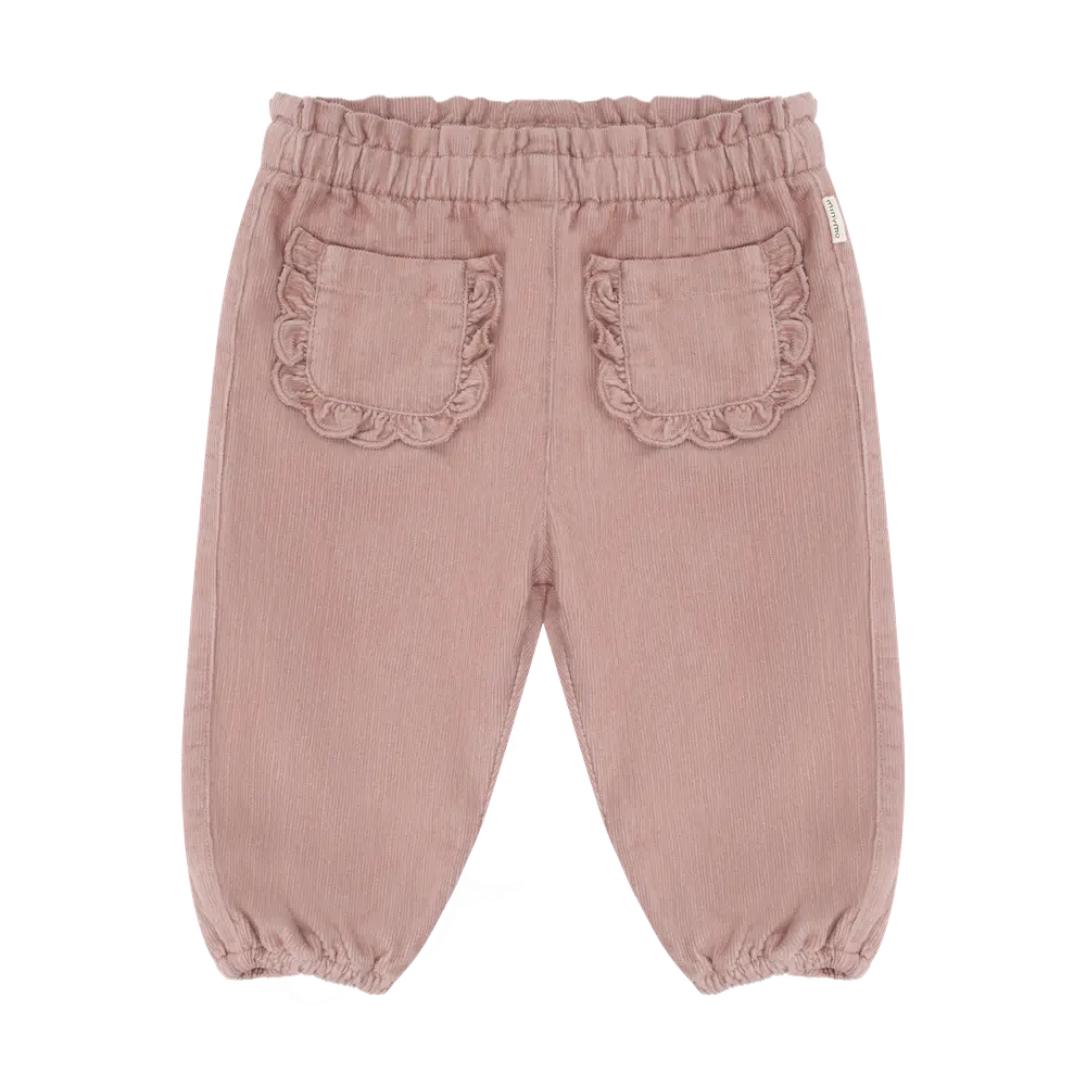 Minymo Manchesterbyxor - Fawn - 80