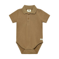 Polo Kortärmad Body - Tiger's Eye