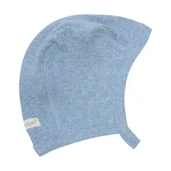 Babymössa Ribbad - Rain Washed Melange | Kläder - Mössor, vantar och tossor - Babymössor | BabyMode