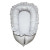 Babynest Med Volang - Light Grey