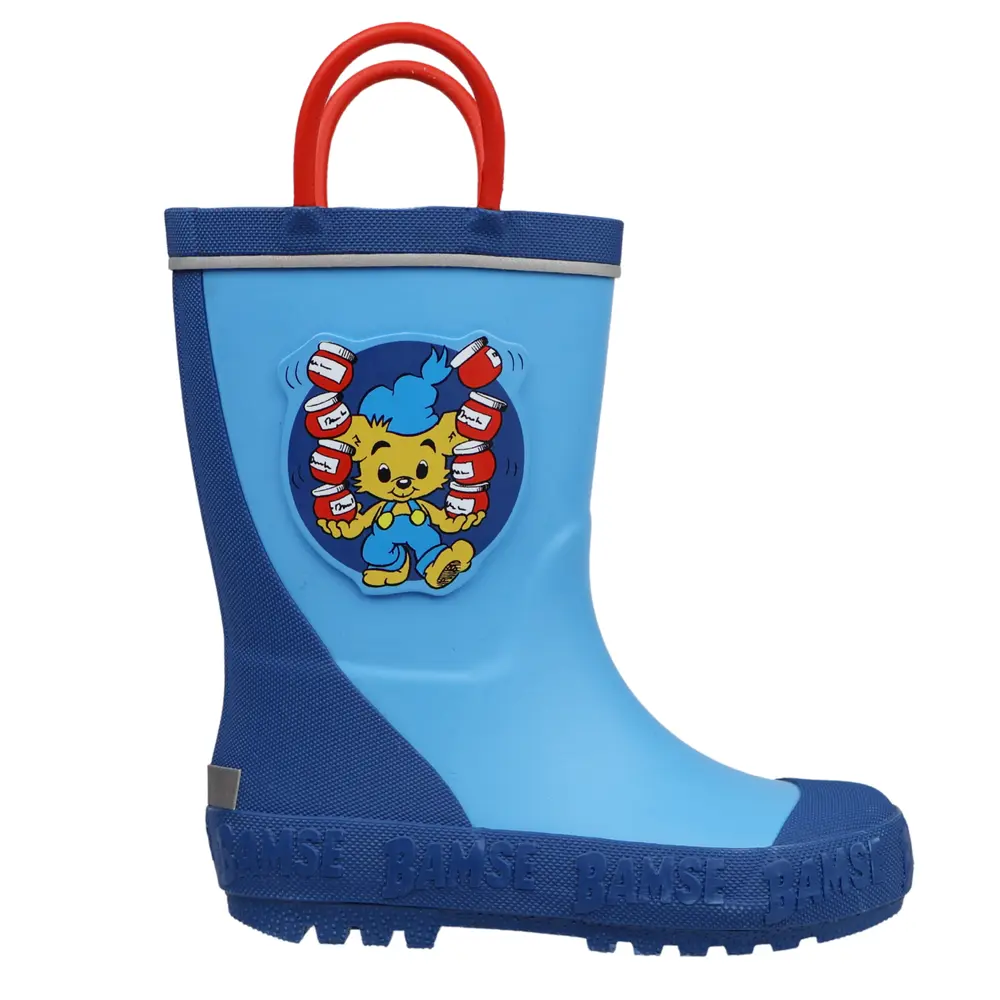 Bamse Världens Starkaste Björn Gummistövel - Blå - 24 | Barnskor - Gummistövlar | BabyMode