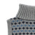 Stoffe Jacquard Halskrage - Grey melange