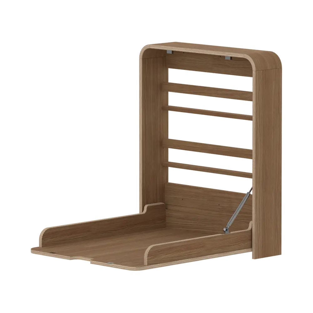 Nova vägghängd skötbord- Ek | Barnrum - Möbler - Skötbord & byråer | BabyMode