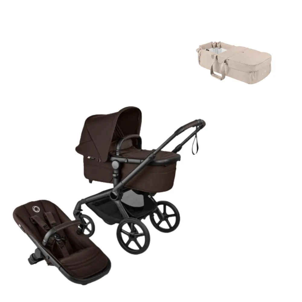 Bugaboo Fox 5 Renew Barnvagn - Cocoa Brown/Black
