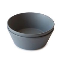 Skål Rund 2-Pack - Smoke