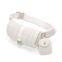 Belt Bag - Bouclé Cream White