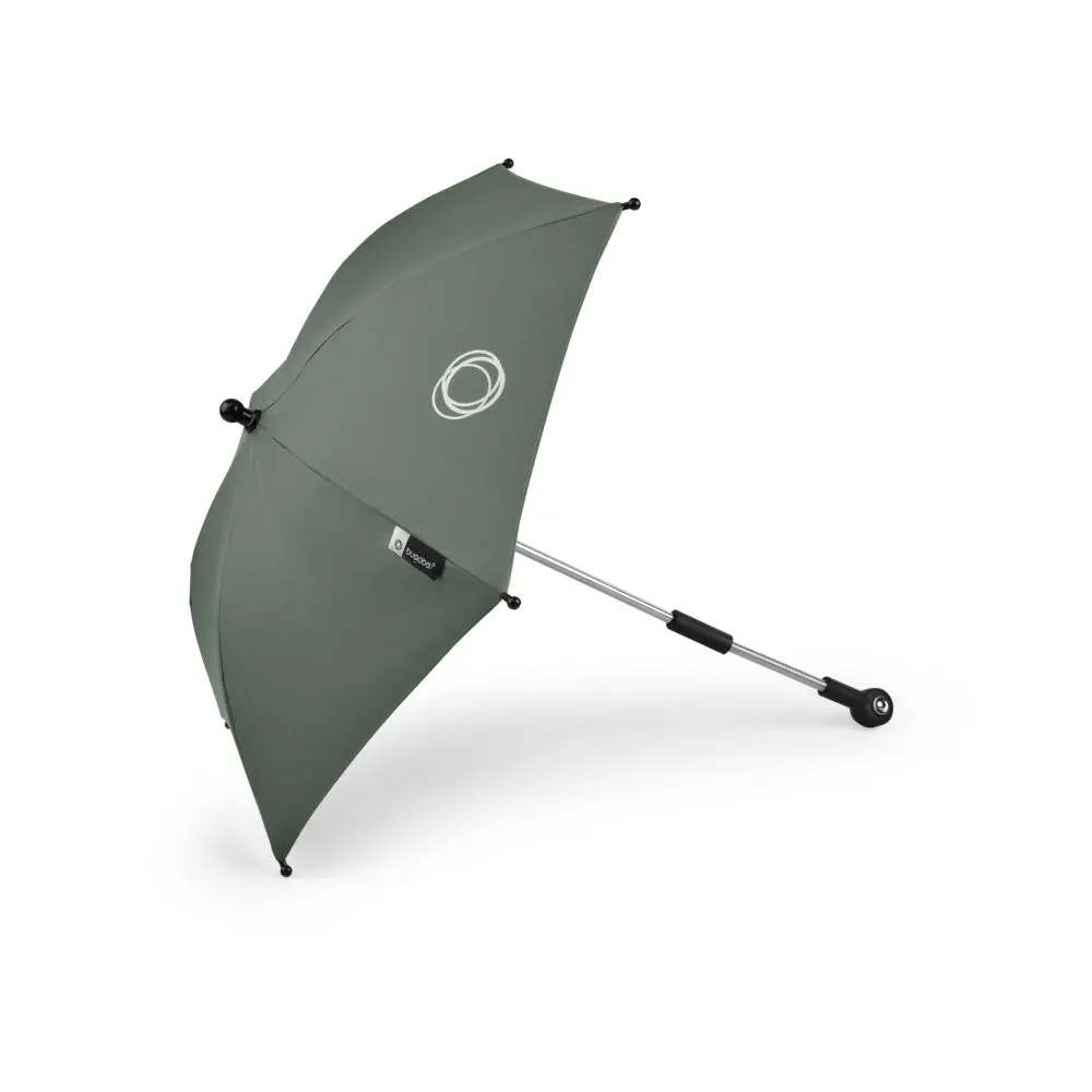 Bugaboo Barnvagnsparasoll+ - Forest Green | Barnvagnar - Barnvagnstillbehör - Parasoll & suffletter | BabyMode