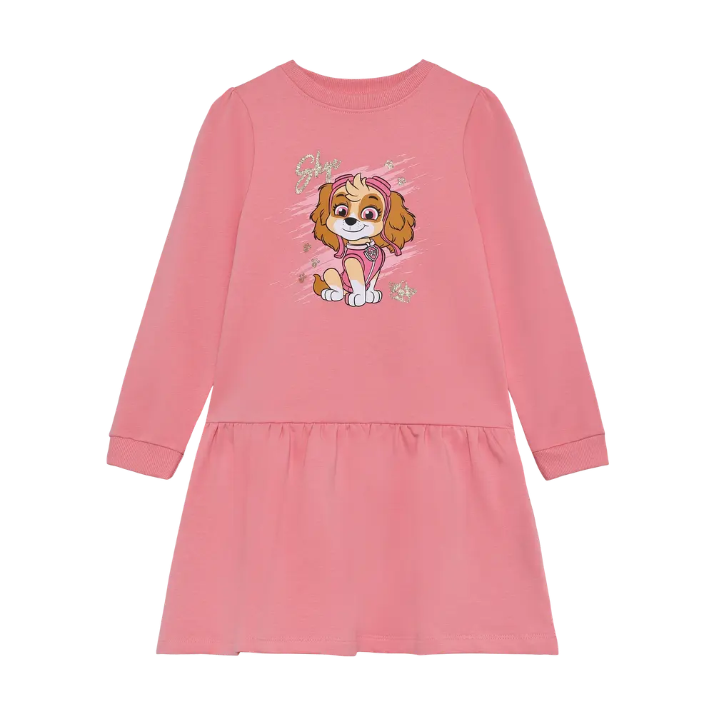 Klänning Sweat - Flamingo Plume - 122 | Barnkläder - Toppar - Klänningar - Klänningar | BabyMode