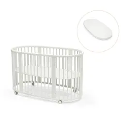 Sleepi V3 inkl. madrass - Vit | Barnrum | BabyMode