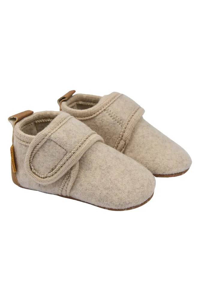Lära-gå-skor Felt - Off White - 24-36 MDR. | Barnkläder - Barnskor - Lära-gå-skor & prewalkers | BabyMode
