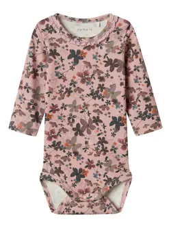 Långärmad Body Naline - Burnished | Kläder - Bodys & overaller - Långärmad body | BabyMode