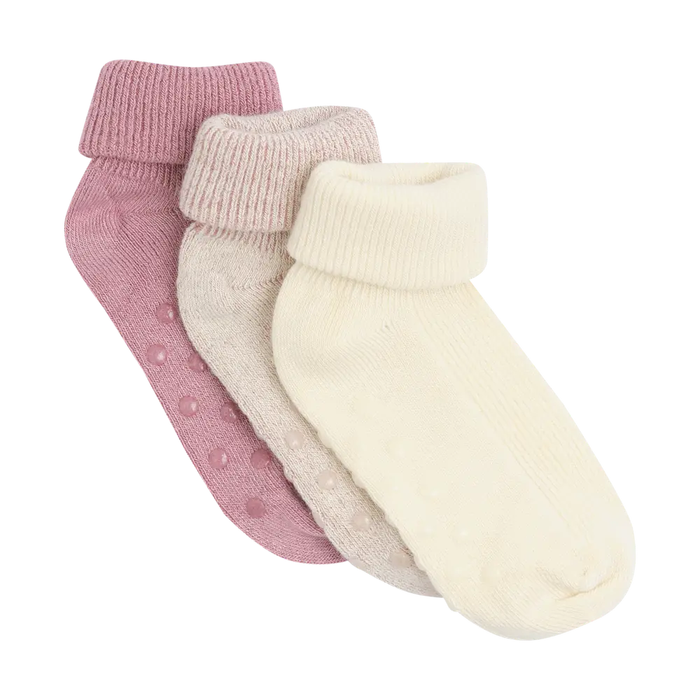 Halkstrumpor med ABS 3-pack - 518 - 11/14 | Barnkläder - Strumpor & strumpbyxor - Strumpor | BabyMode