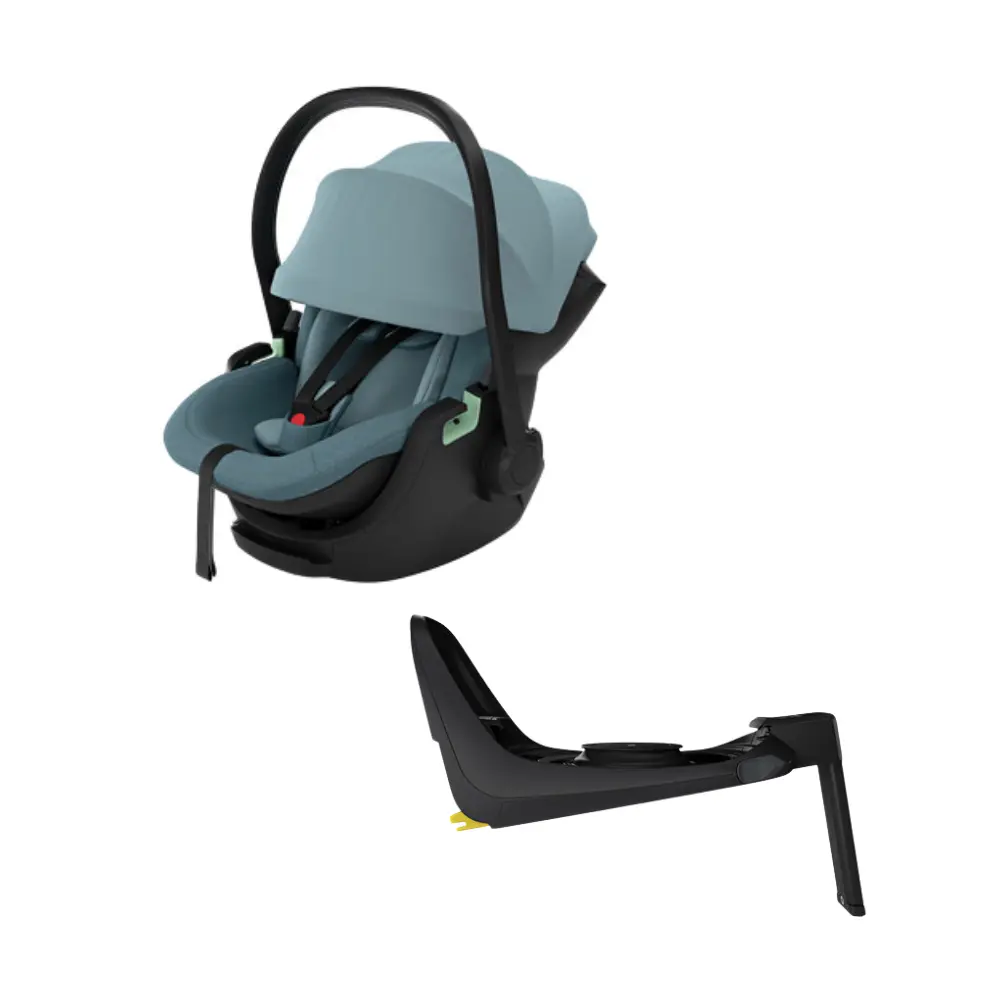 Thule Maple Babyskydd inkl. Alfi bas - Mid Blue | Bilbarnstolar - Bilstolspaket - Babyskydd med bas & tillbehör | BabyMode