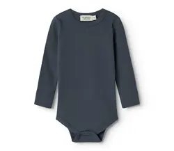 Långärmad Body - Blue | Kläder - Bodys & overaller - Långärmad body | BabyMode
