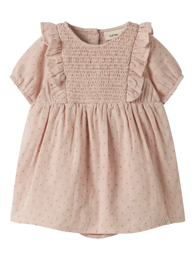 Dembe Bodyklänning - Peach Whip - 74 | Barnkläder - Toppar - Klänningar - Klänningar | BabyMode