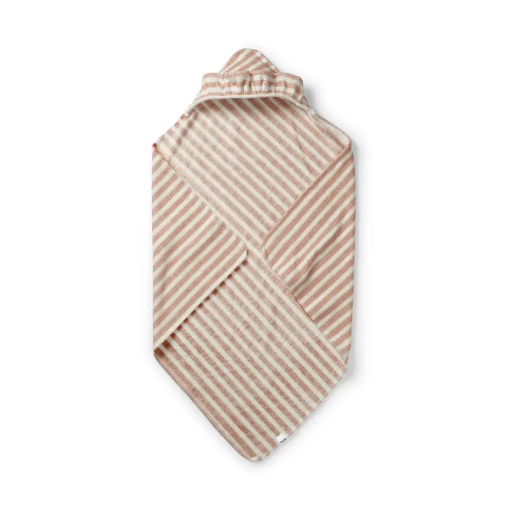 Badcape - Candy Stripes | Baby & Barn - Sköta - Badrockar, ponchos & badlakan | BabyMode