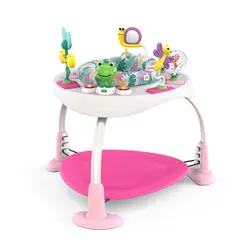 Bounce Baby 2-in-1 Aktivitetsbord - Pink | Leksaker - Babyleksaker - Gå-stol & gå-vagnar | BabyMode