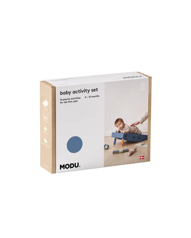 Aktivitetset Baby - Deep Blue/Sky Blue | Leksaker - Aktivitetsleksaker - Motorikleksaker | BabyMode