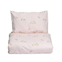 Påslakan Bunny Spjälsäng - Rosa