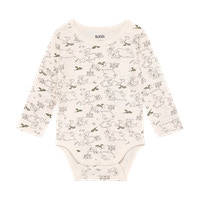 BeKids Långärmad Body - White Sand